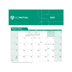 A4 Wall Calendar